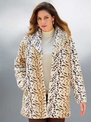 ladies fur coat