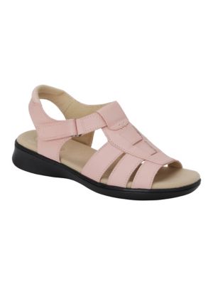 scholl leather sandals