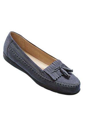 dr scholl's women's leather tassel loafers