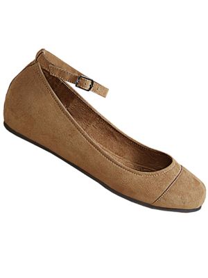 ballerina shoes with ankle strap