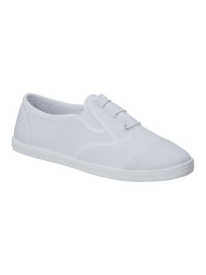 no tie canvas sneakers