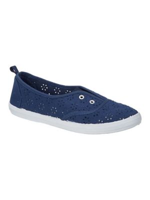 ladies laceless sneakers