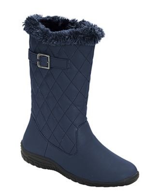 quilted boots womens