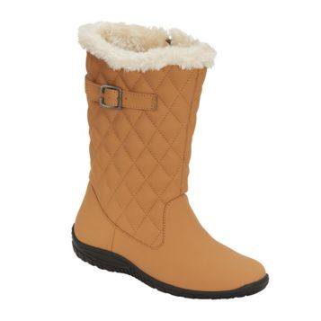 quilted snow boots ladies