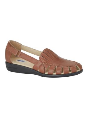dr scholl's breezeway leather loafers