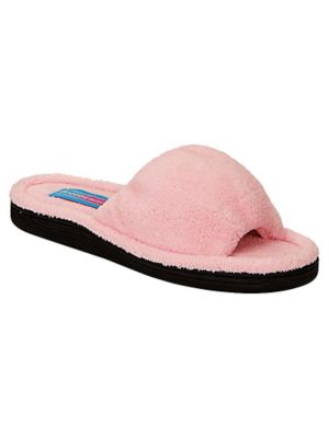 slide on fuzzy slippers