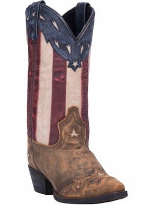 Dan Post Stars \u0026 Stripes Laredo Cowboy Boot