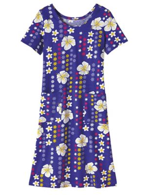 cotton knit casual dresses