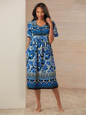 cotton lounge dress