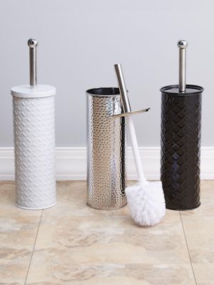 toilet bowl brush and holder