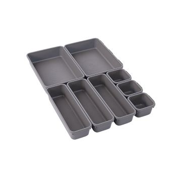 Haband Interlocking Drawer Organizers Set Of 8