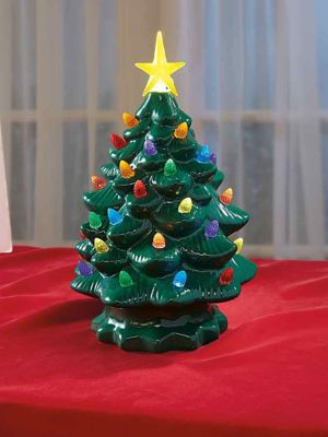 ceramic christmas tree lights