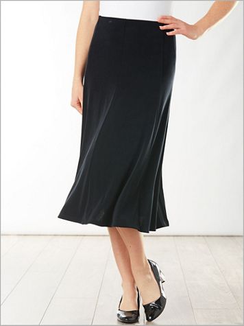 Signature Knits® Gored Skirt - Image 1 of 4