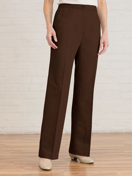 Washable Wool Zip-Front Pants - Light Weight Wool Pants | Drapers & Damons