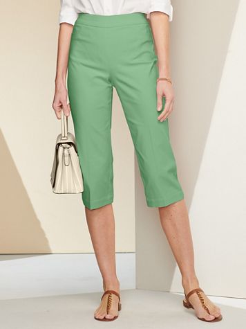 Slimtacular® Pull-On Capris - Image 1 of 8