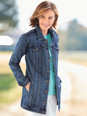 jean jacket women long