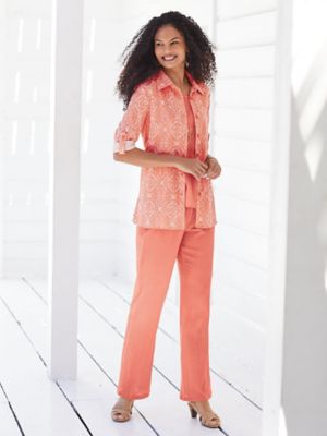 women's casual pant sets