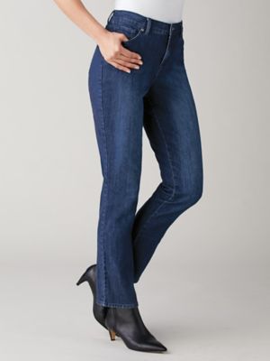gloria vanderbilt rail jeans