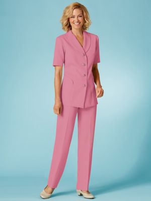 women's petite formal pant suits