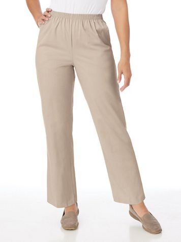 Alfred Dunner Stretch Twill Pants - Image 1 of 7