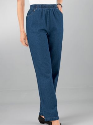Vicki Blue?; Pure Cotton Denim Pants | Myjam