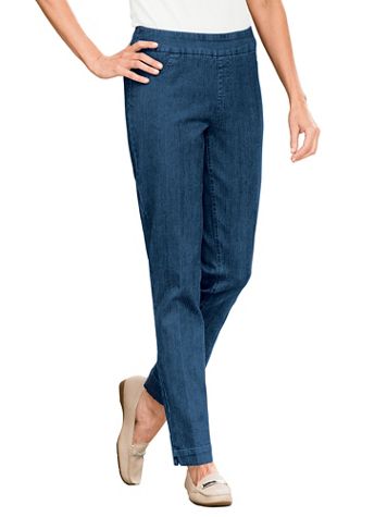 SlimSation® Tapered-Length Pants - Appleseed's