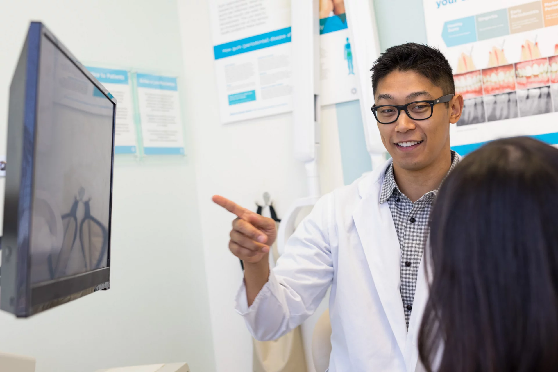 Provider with patient