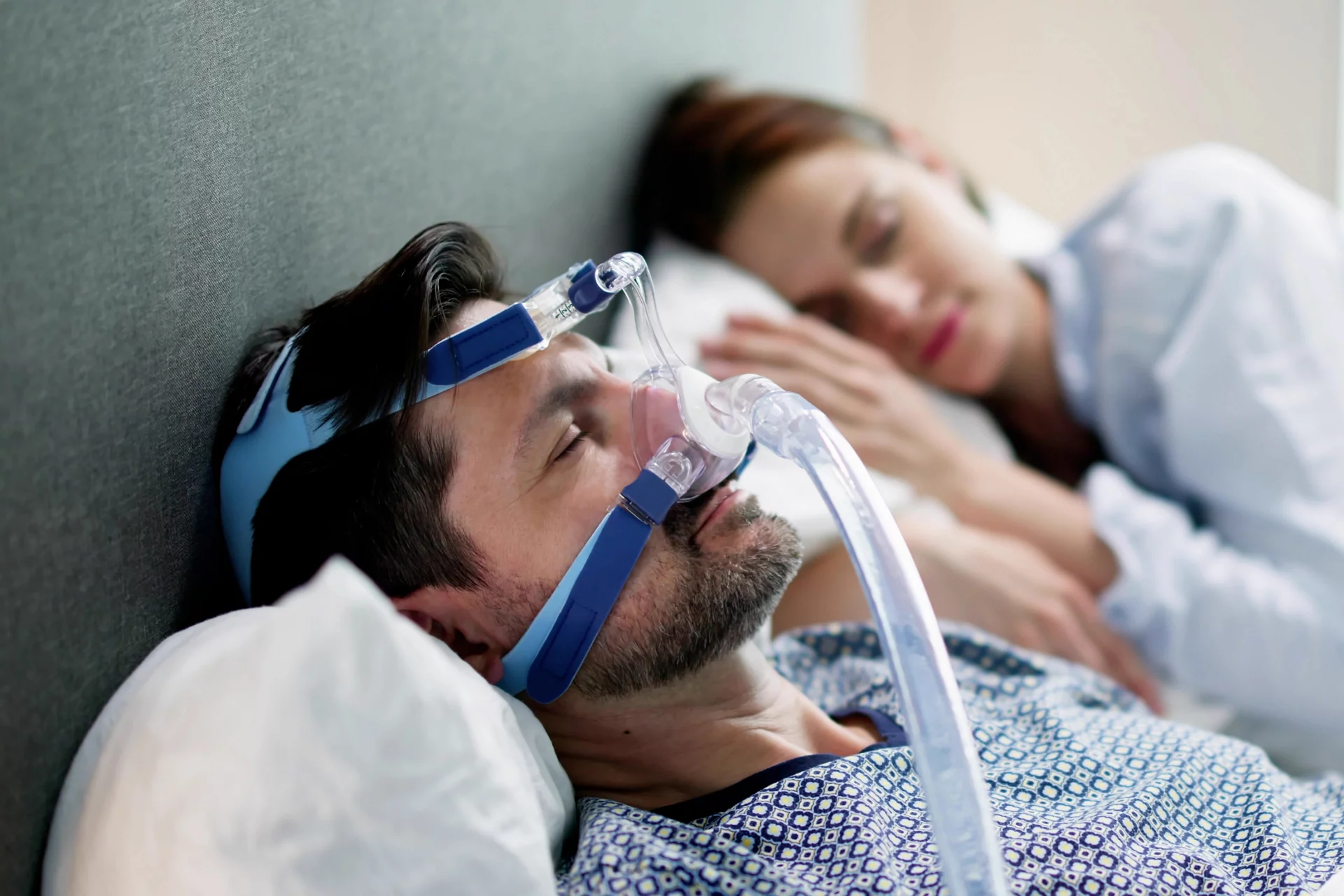 Sleep Apnea Oxygen Mask Equipment And Cpap Machine