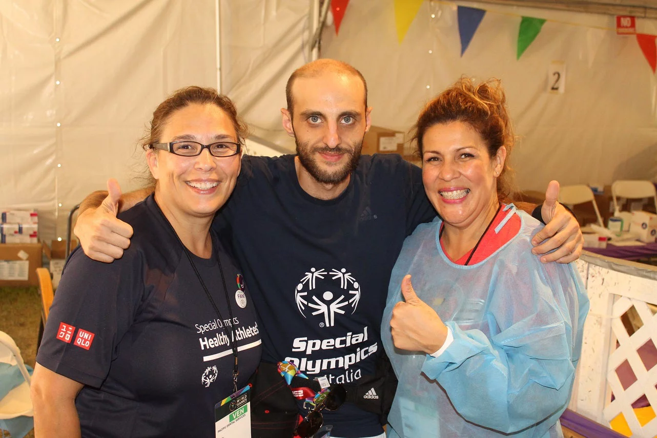 Hygienists with Athlete