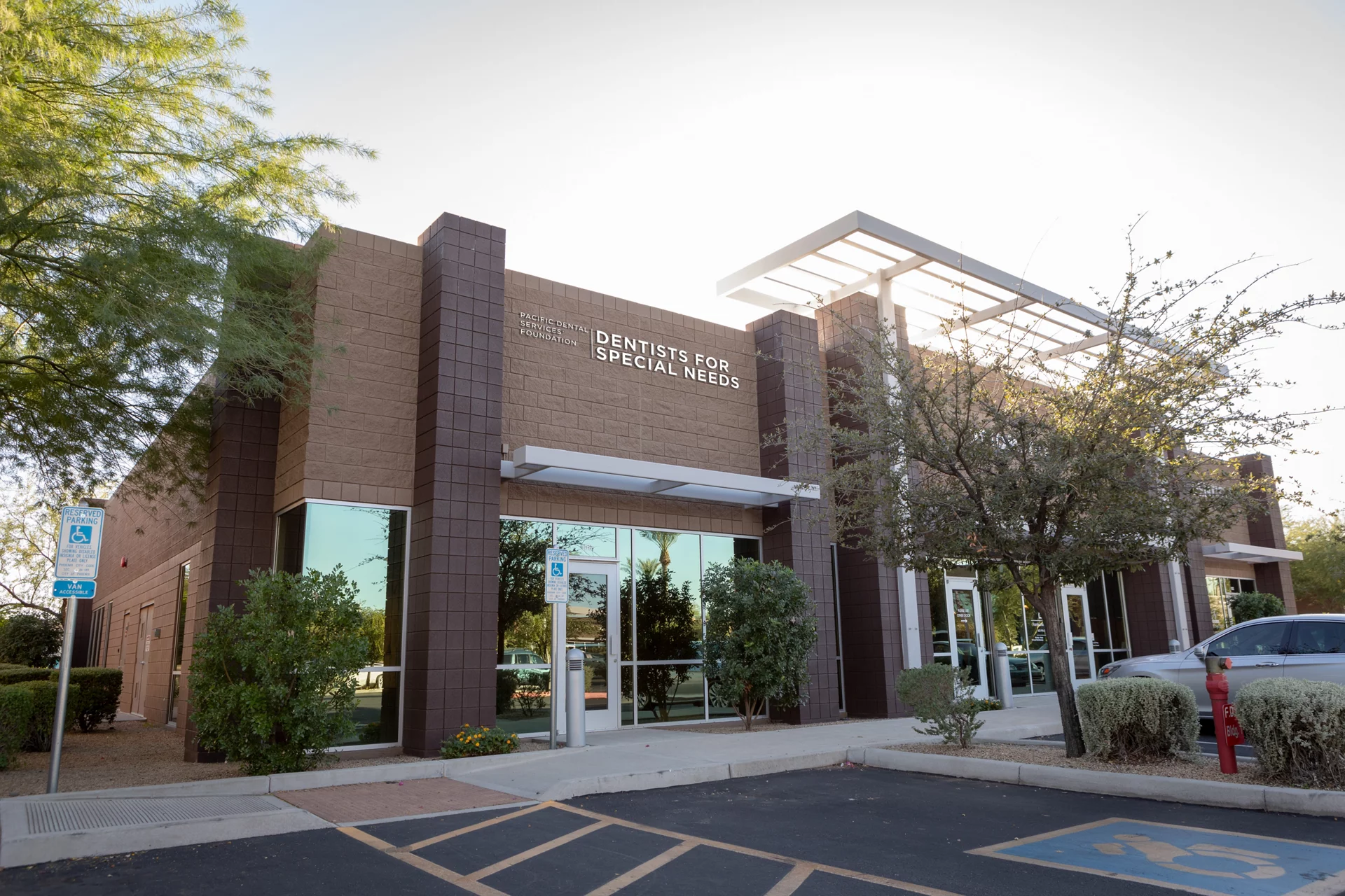 outside of dentist office building