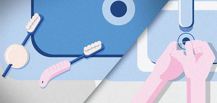 Good oral health at home