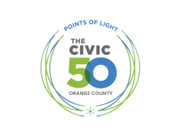 The Civic 50 Points of Light logo