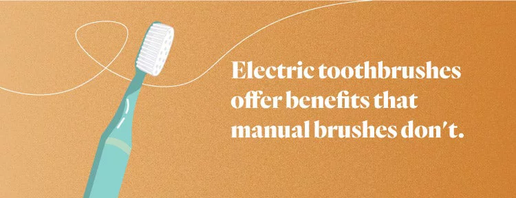 Toothbrush with dental floss flowing in the back