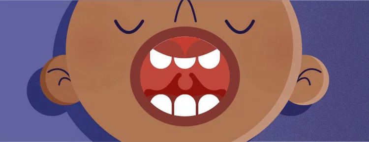 Person with frenectomy