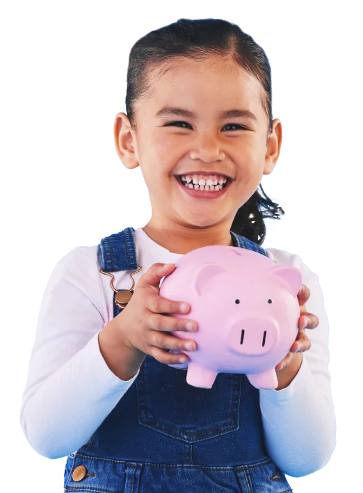 Woman with credit card and phone