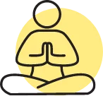 person doing a yoga pose