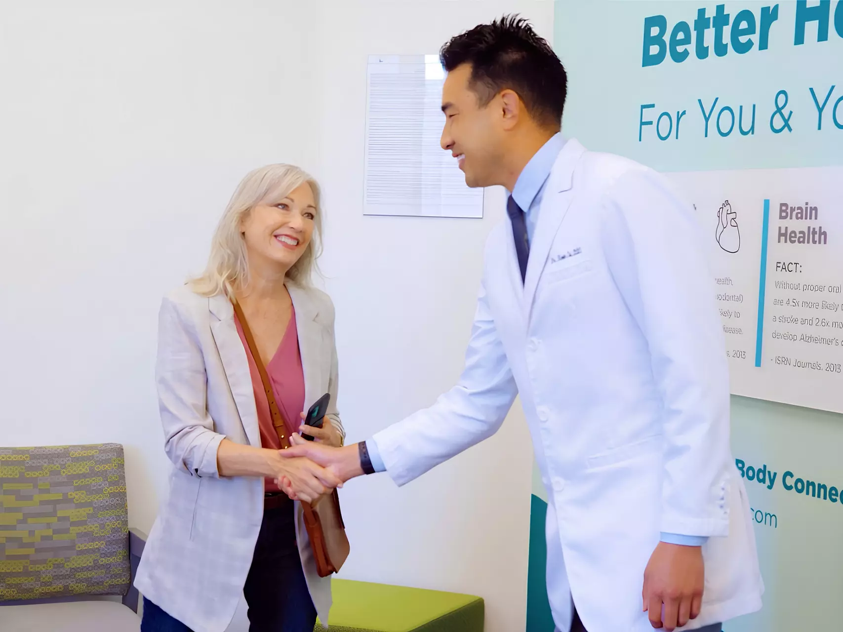 PDS Health woman meeting doctor