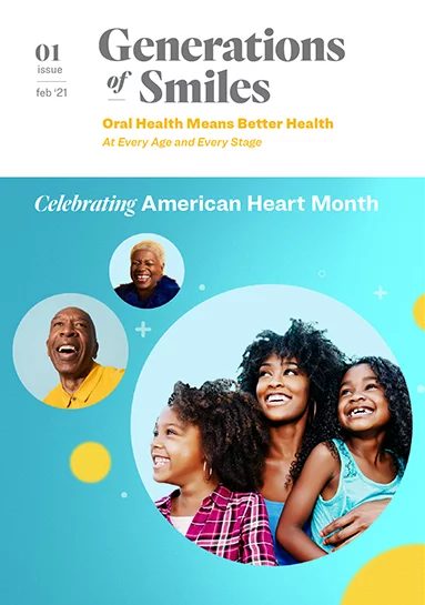 Generations of Smiles Issue 1 Celebrating American Heart Month Magazine Cover