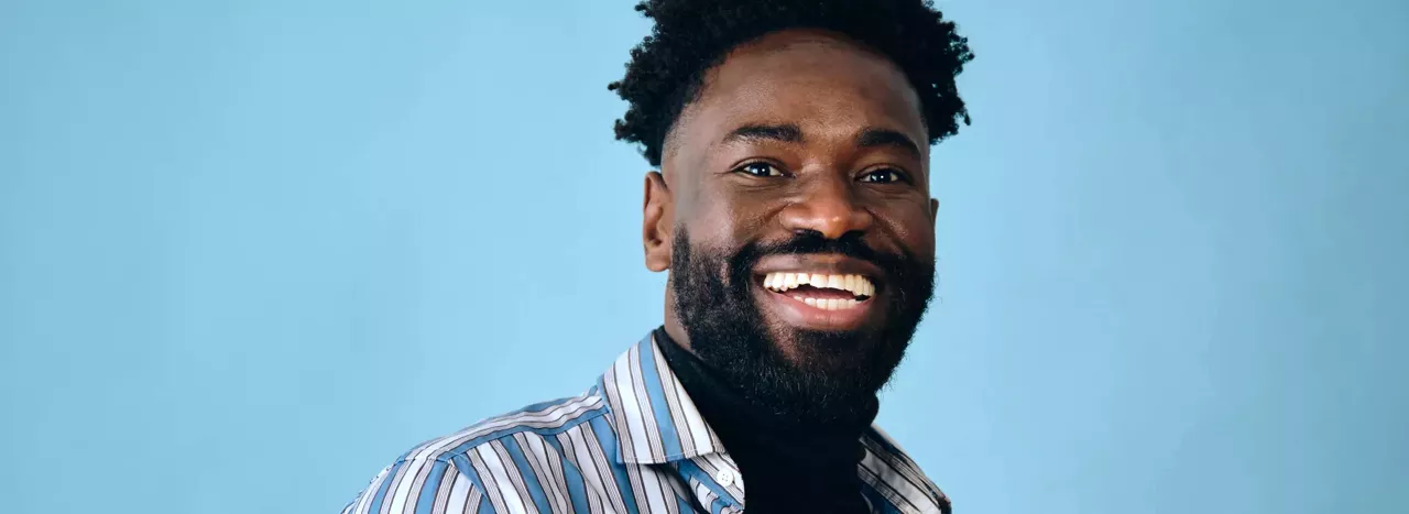 Man with smile