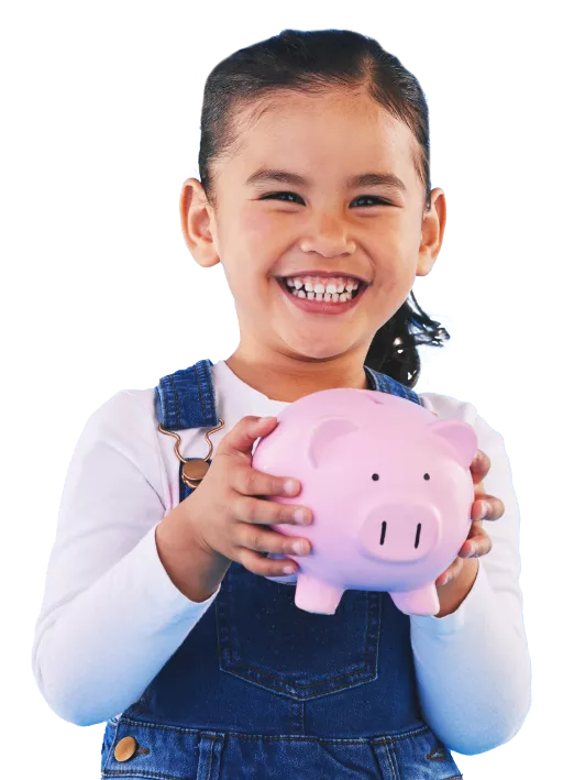 Woman with credit card and phone