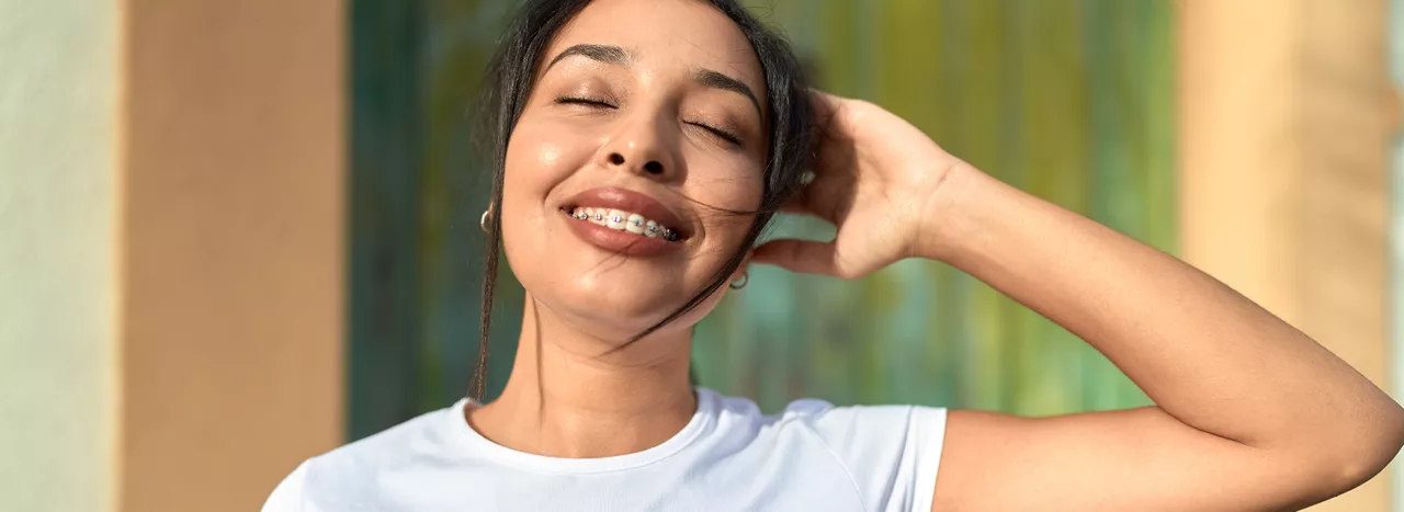 Girl in sun