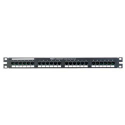 Panduit 24ポートパッチパネル CPPKL6G24WBL １個 CPPKL6G24WBL パッチパネルキット 24P CAT6: ネットワーク・電気工事