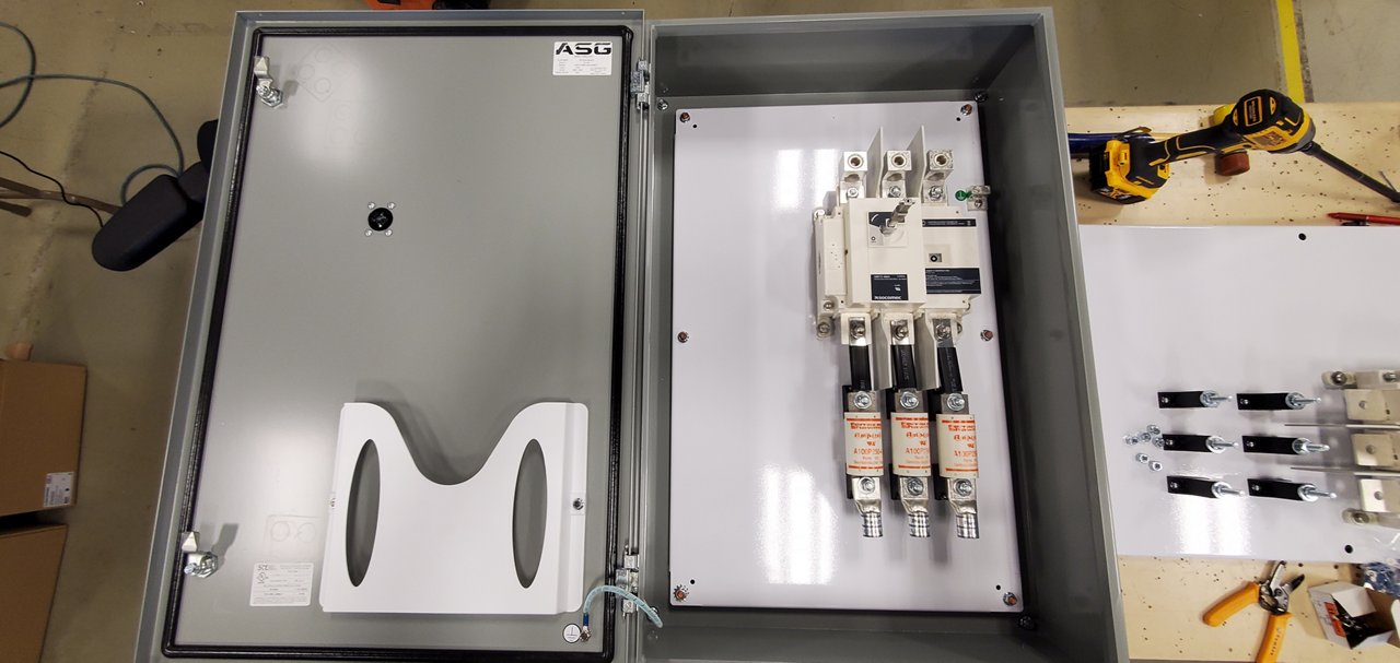 Custom AC Disconnect Ready to Ship