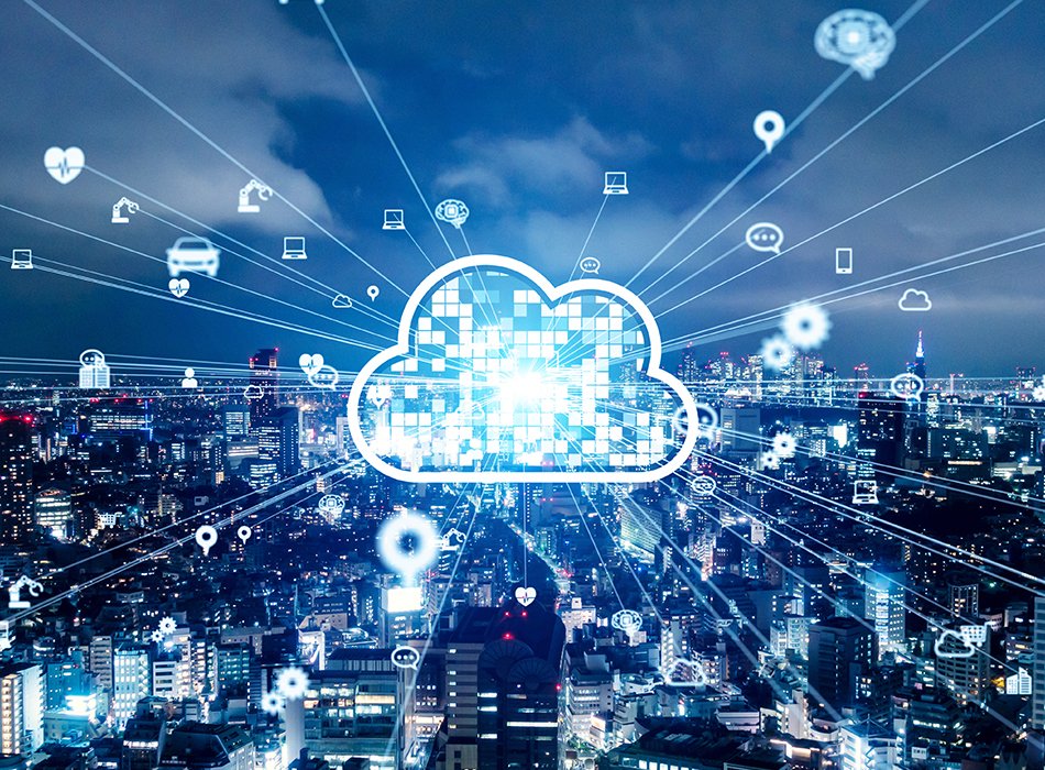 Illustration of Cloud applications