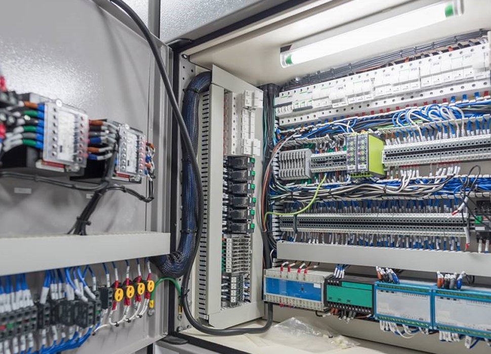 Electrical panels as part of Panduit's smart control panel solutions