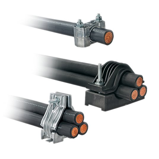 Cable cleat cross section