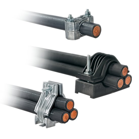 Cable cleat cross section