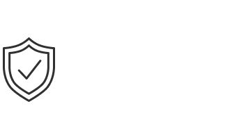 shield with checkmark black icon 