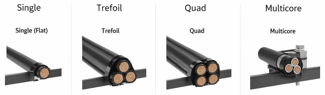 Cable Cleat cross section