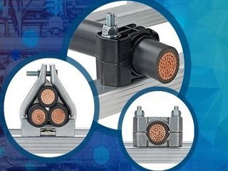 Cross section of a cable cleat